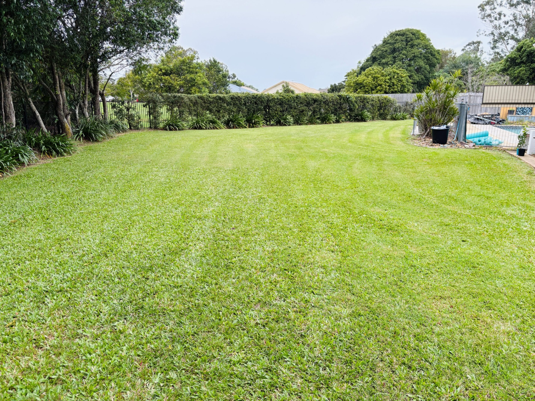 Residential lawn and garden maintenance